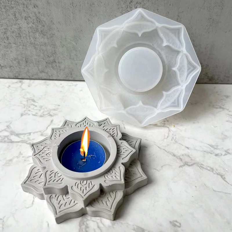 Candle Quotes - Concrete Candle Jar Silicone Mould Round