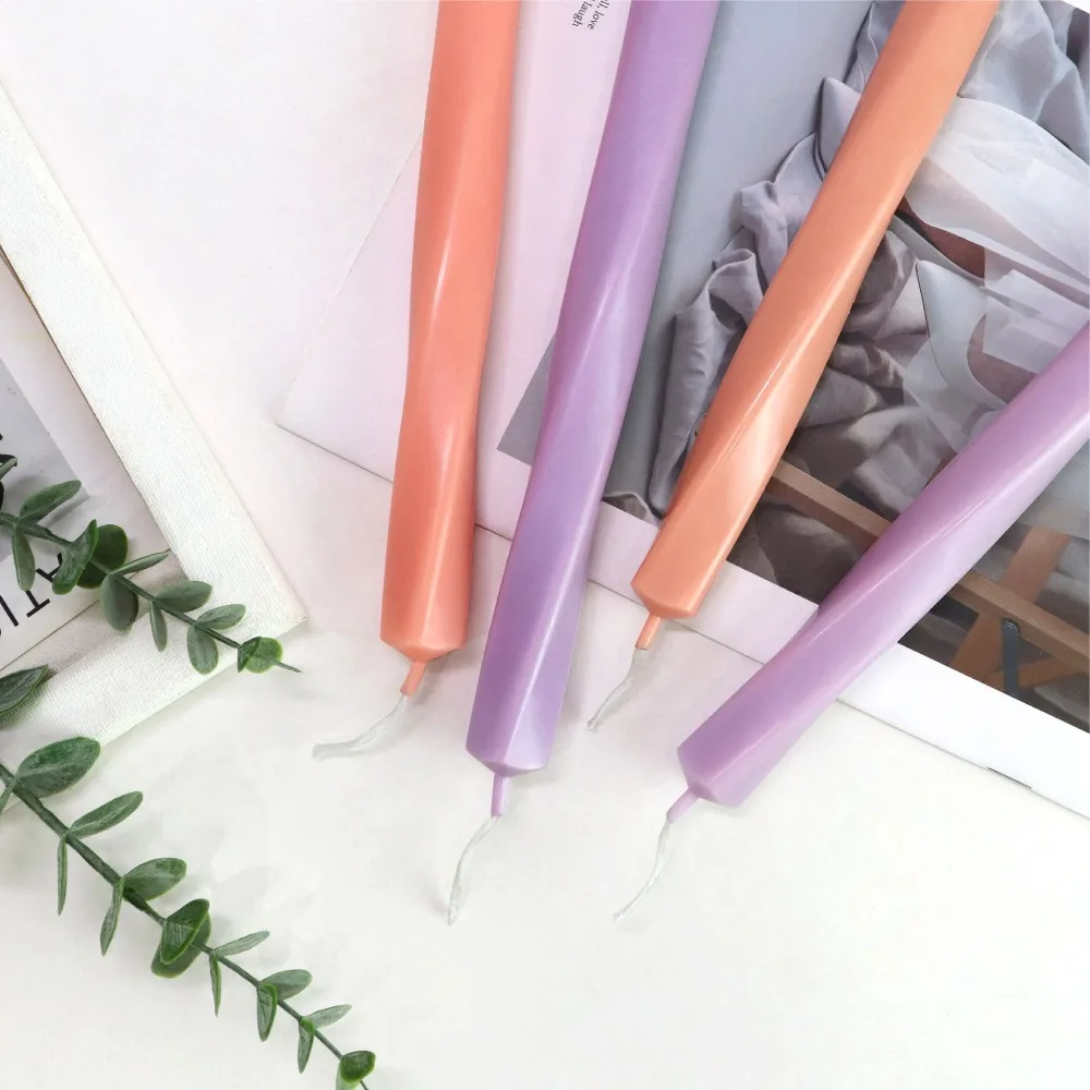 Spiral Square Column Plastic C - Candle Quotes ulasan dan harga