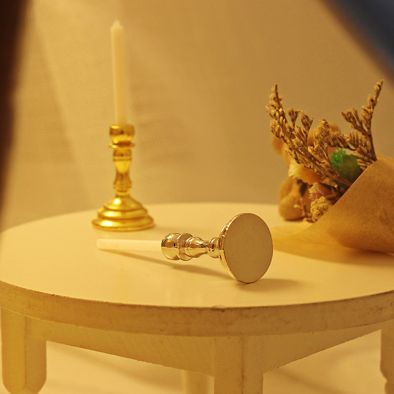 1Pair 1/12 Doll House Miniatur - Candle Quotes ulasan dan harga