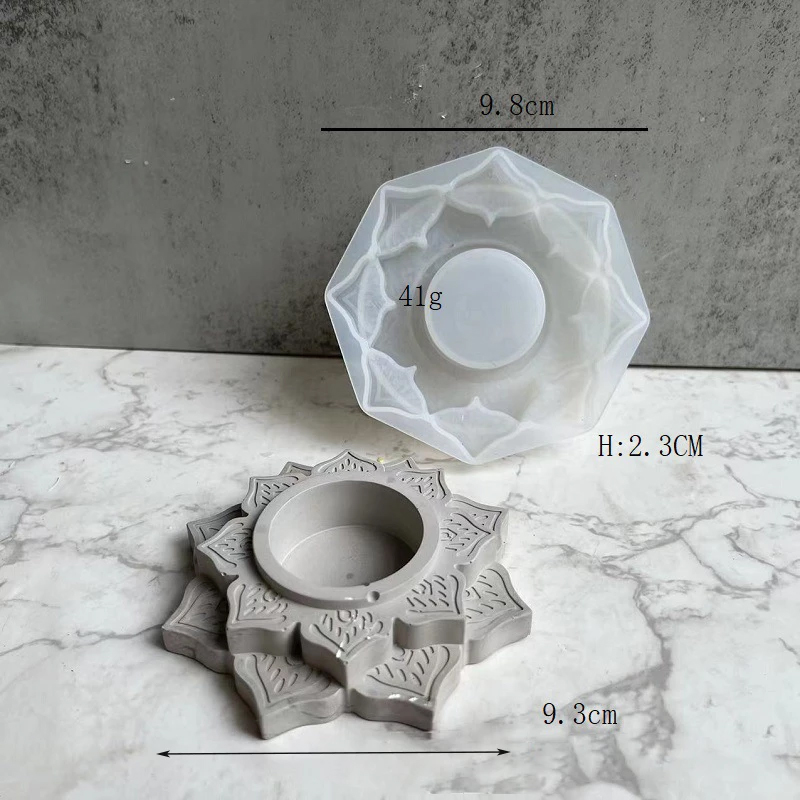 Concrete Candle Jar Silicone M - Candle Quotes ulasan dan harga