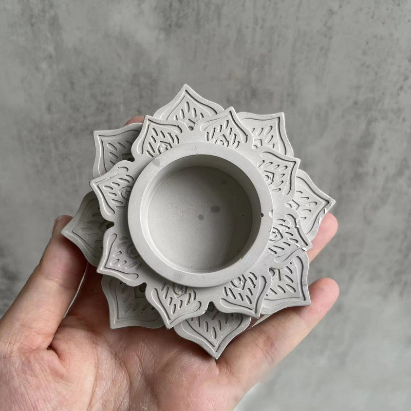 Concrete Candle Jar Silicone M - Candle Quotes ulasan dan harga