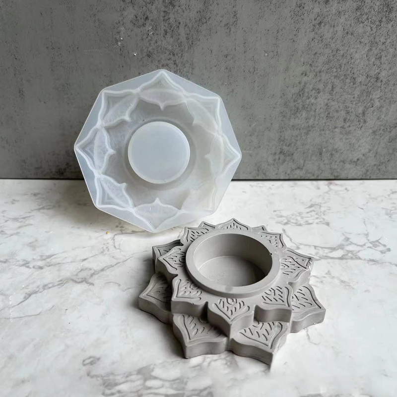 Concrete Candle Jar Silicone M - Candle Quotes ulasan dan harga