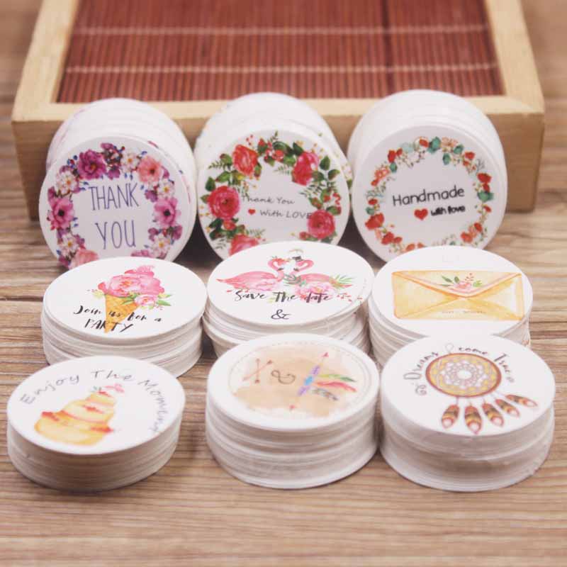 100pcs white /kraft paper gift - Kraft Hang Tag ulasan dan harga