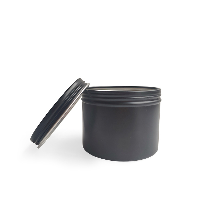 12/24Pcs Round Metal Tin Box C - Black Tin Candle ulasan dan harga