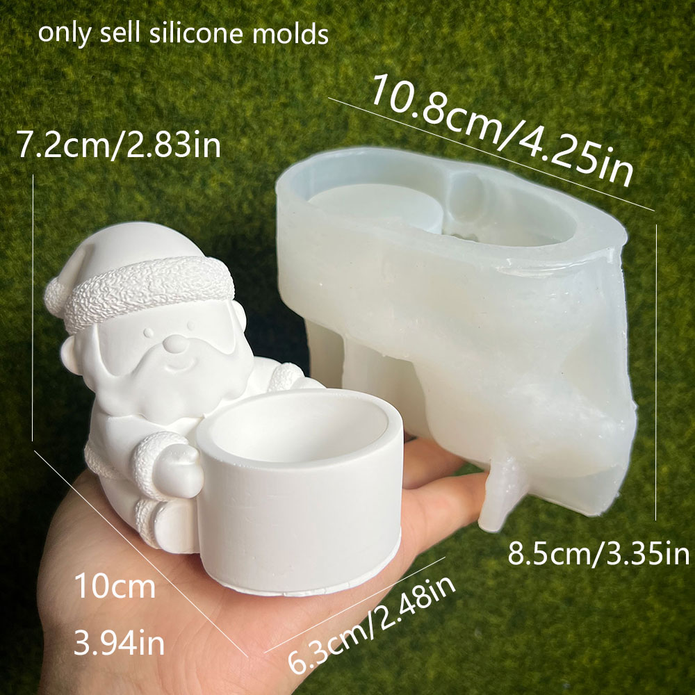 DIY Santa Claus Candlestick Si - Candle Quotes ulasan dan harga
