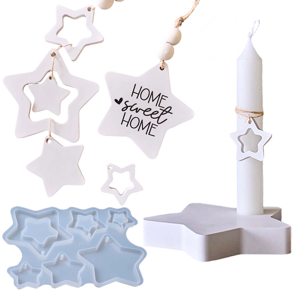 Five Pointed Star Candlestick  - Candle Quotes ulasan dan harga