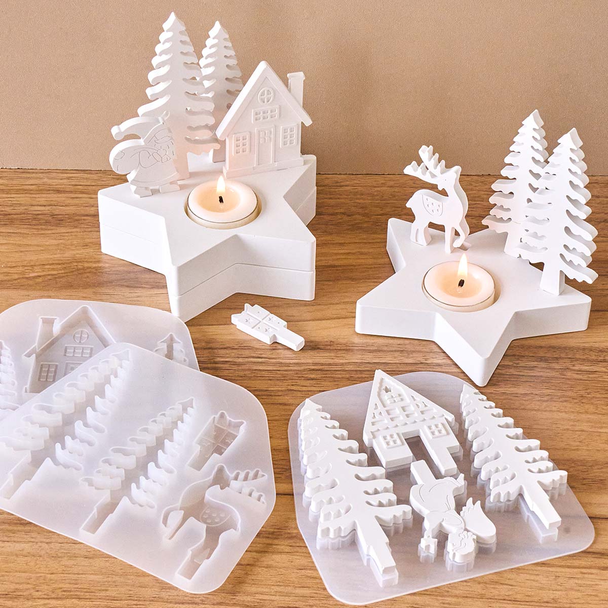 Christmas Decor Star Candle Ho - Candle Quotes ulasan dan harga