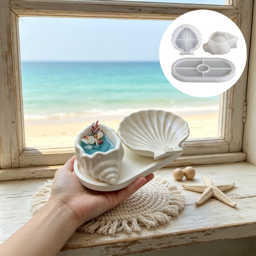 3pcs Marine Series Set Includi - Candle Quotes ulasan dan harga
