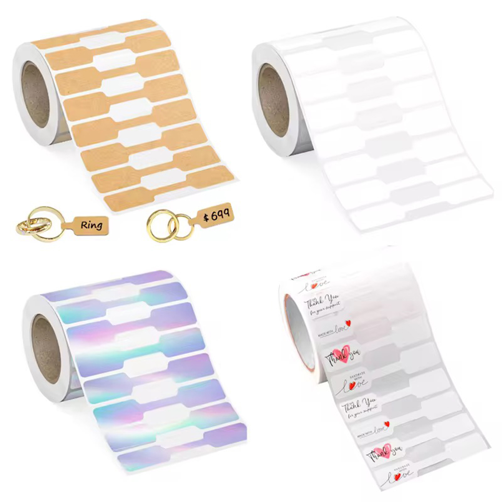 500pcs/roll Blank Paper Price  - Kraft Hang Tag ulasan dan harga