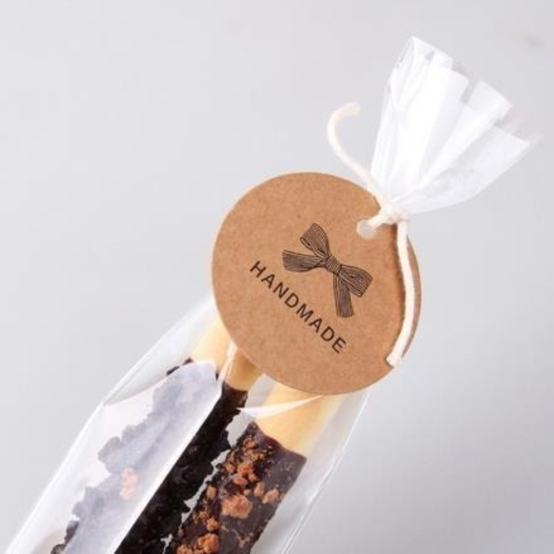 100pcs Handmade Kraft Paper Gi - Kraft Hang Tag ulasan dan harga