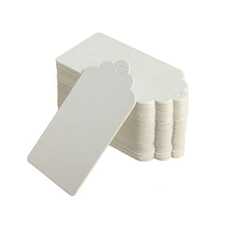 100Pcs Multi-sizes Kraft Paper - Kraft Hang Tag ulasan dan harga