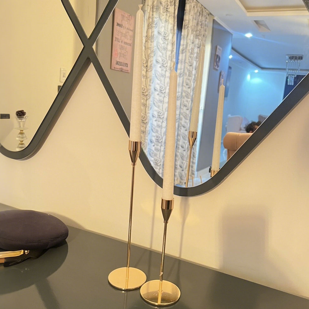 Simple Taper Pillar Acrylic Mo - Candle Quotes ulasan dan harga